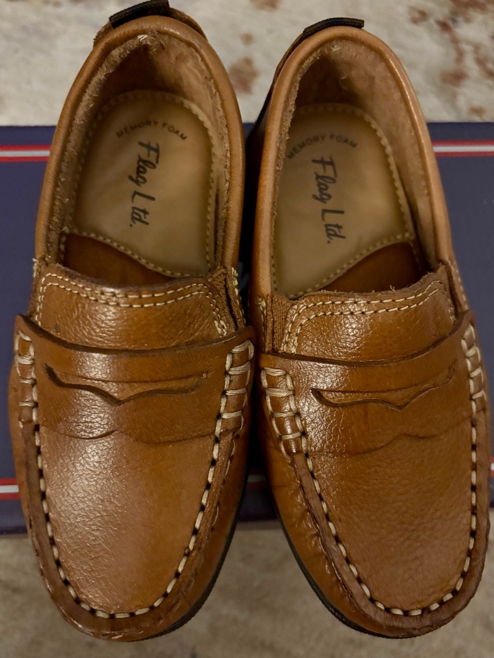 NIB! Boys Flag Ltd Loafers